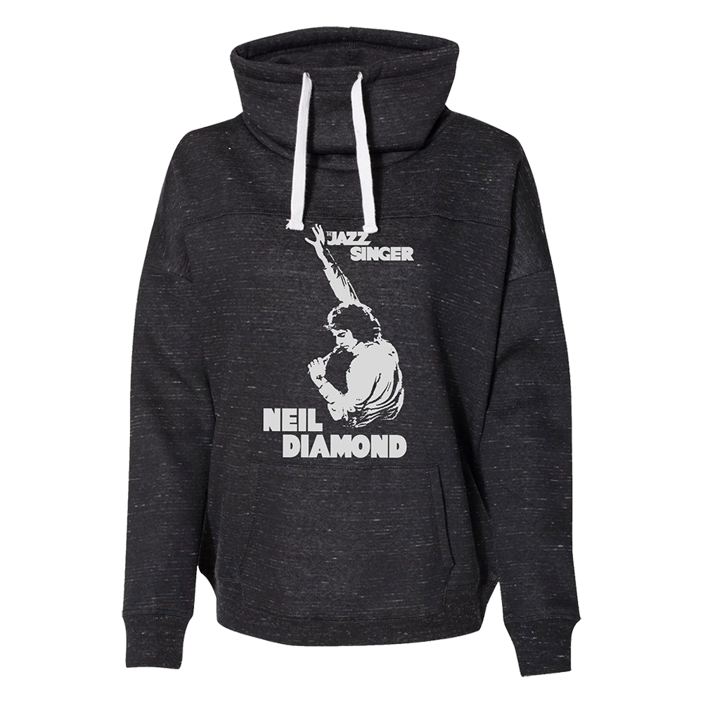 Jazz Singer Cowl-Neck Sweatshirt