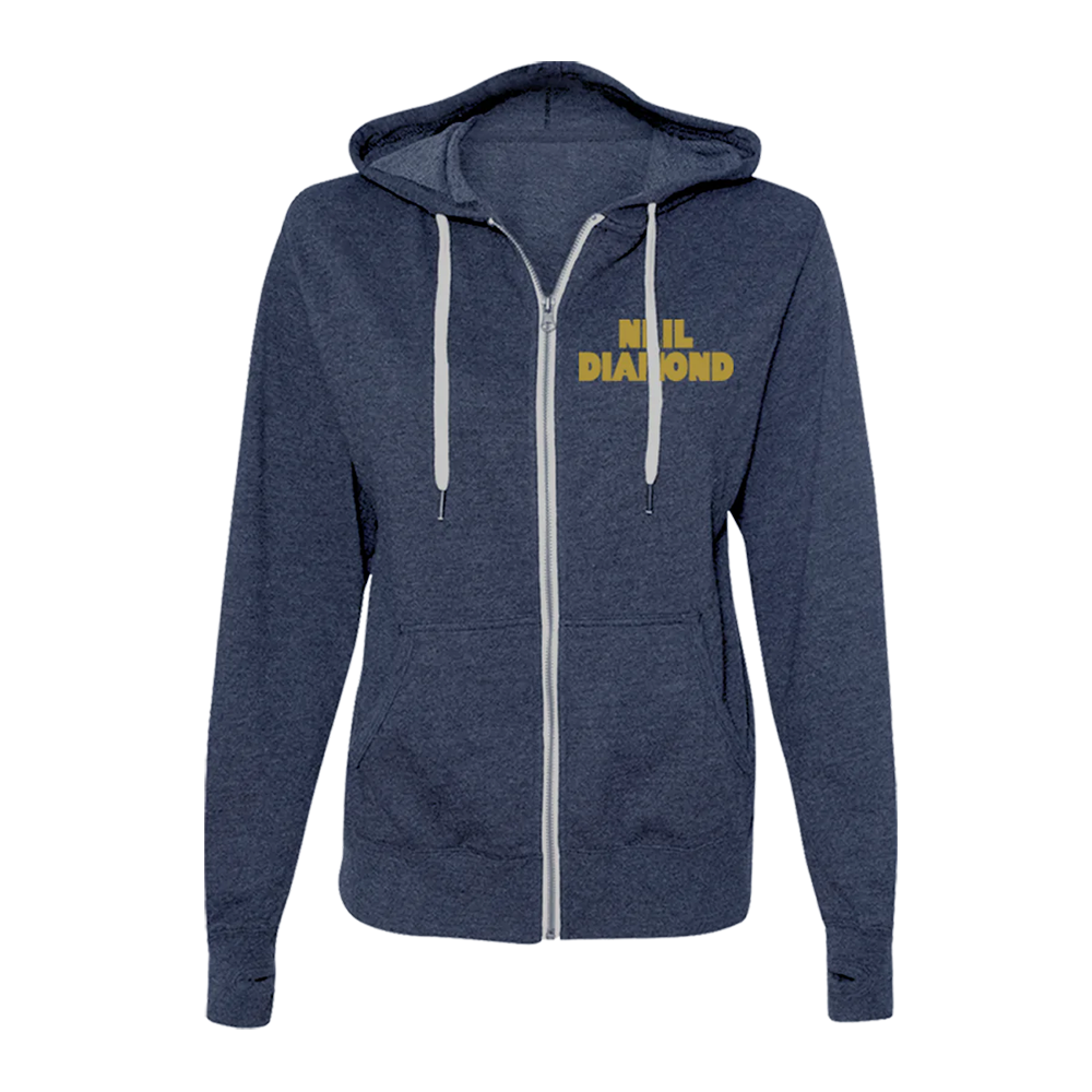 Jazz Singer Zip-Up Hoodie Front
