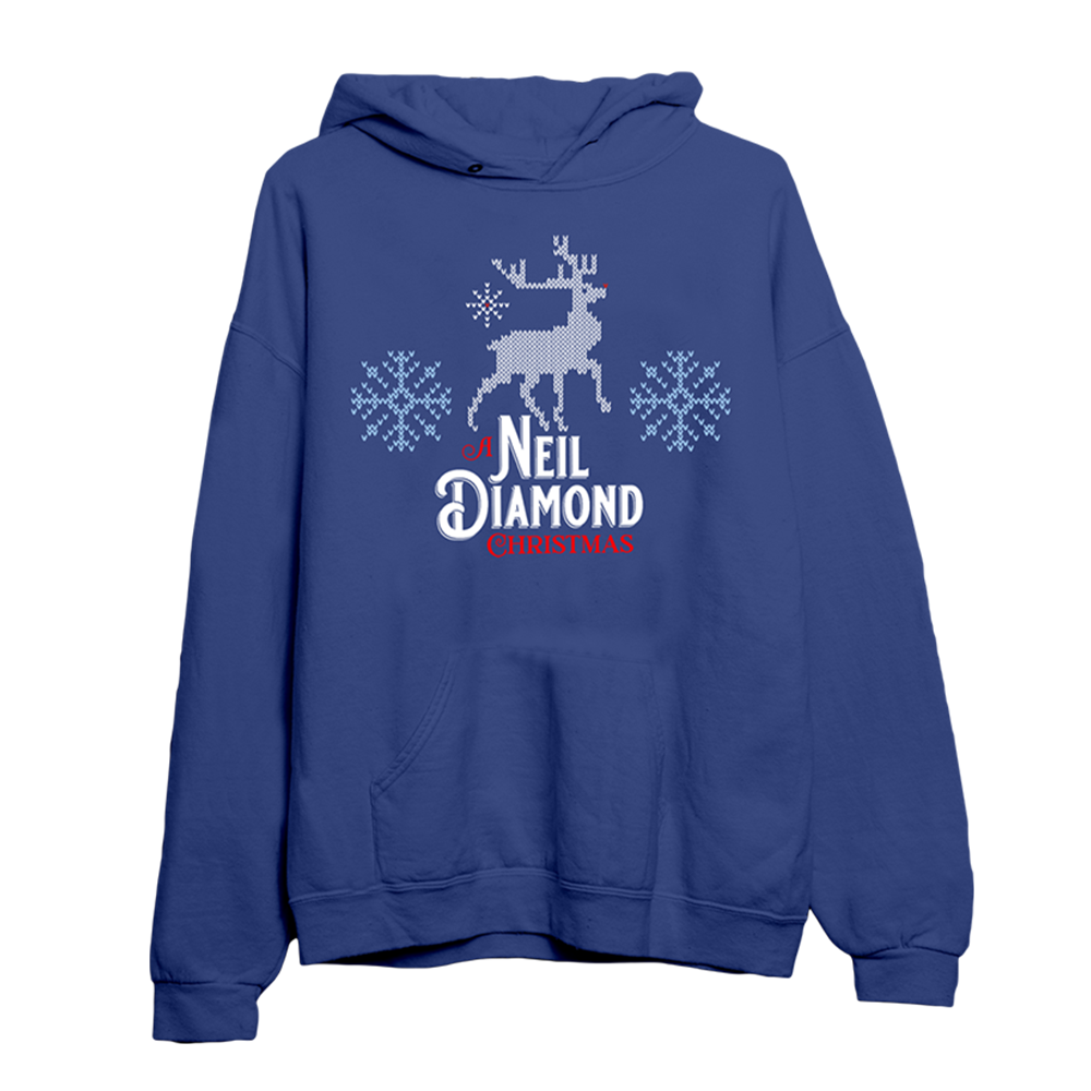 A Neil Diamond Christmas Blue Hoodie