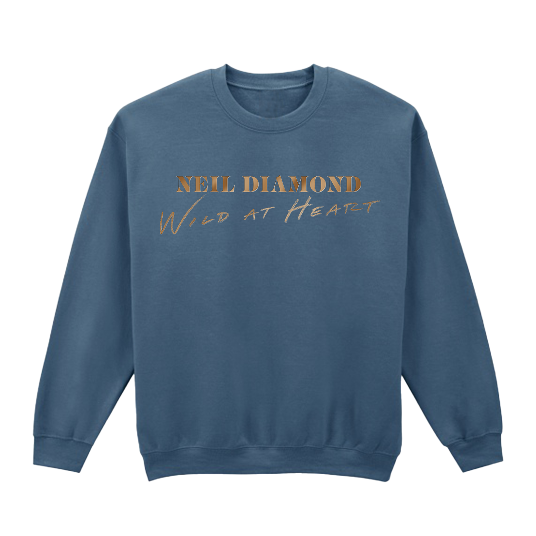 Wild At Heart Indigo Blue Crewneck