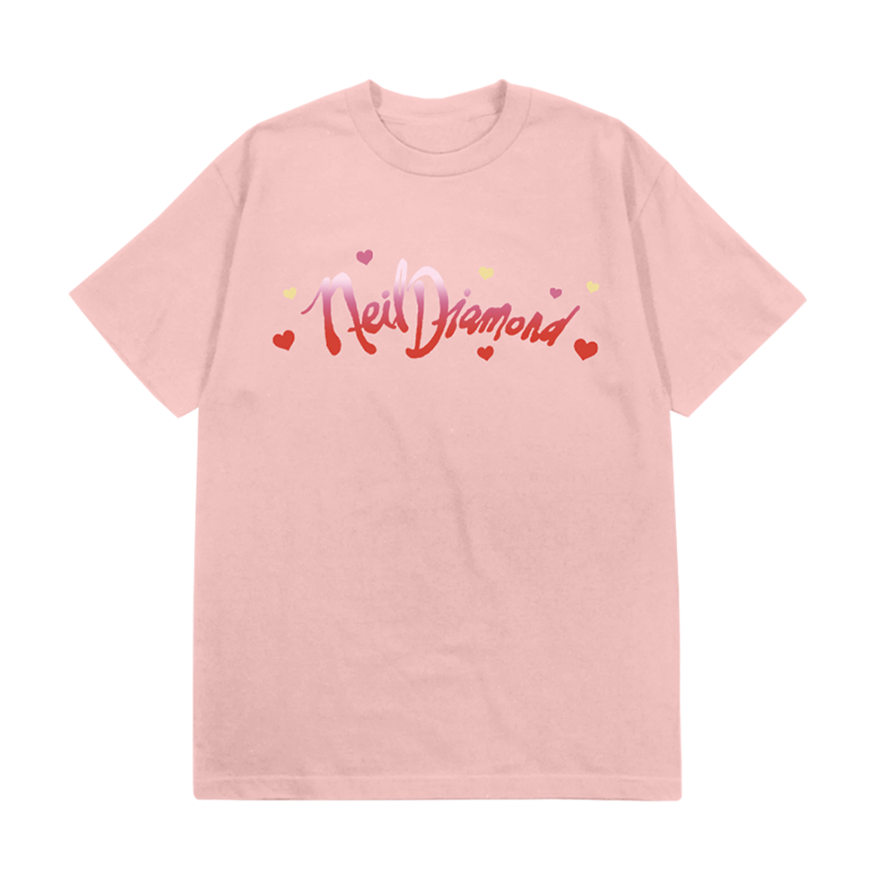 Pink Logo Heart T-Shirt