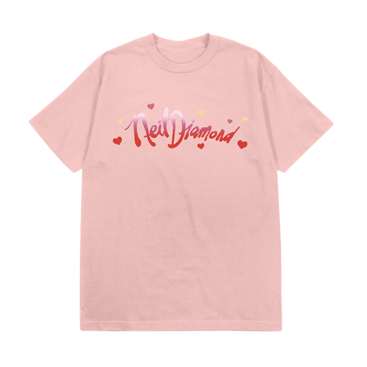 Pink Logo Heart T-Shirt